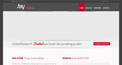 Desktop Screenshot of jayautomobiles.com
